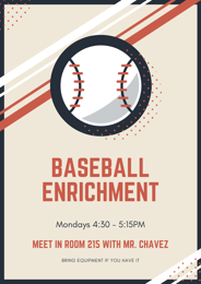 Beige Illustrated Baseball Fundraising Poster