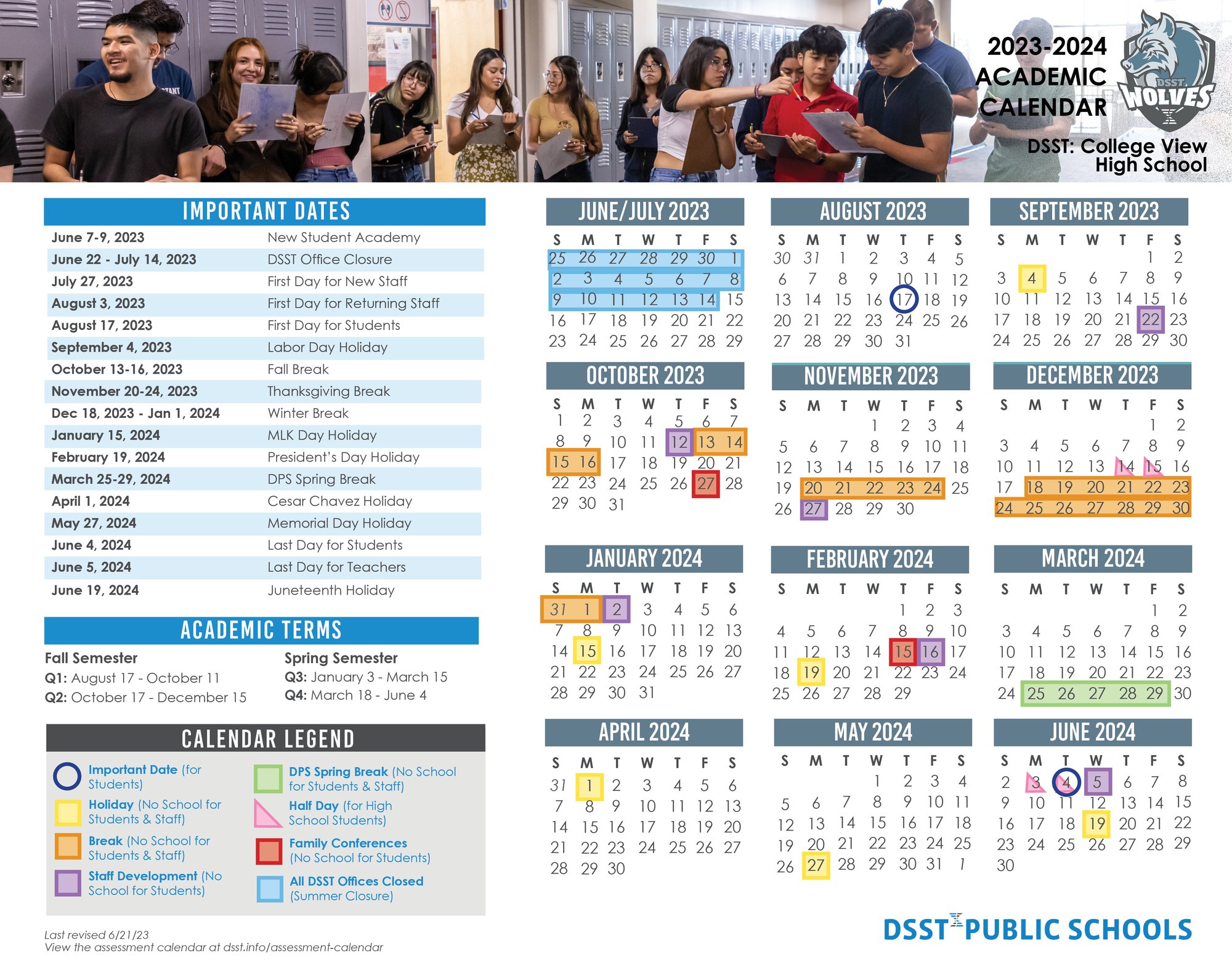 CV HS Calendar 23-24 English and Spanish 6.21.23