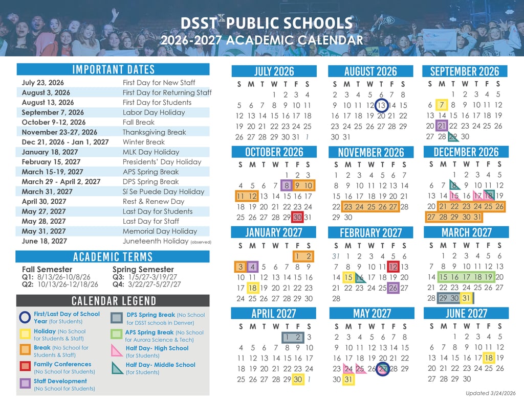 DSST Network Calendar 2026-27 updated 3.24.26
